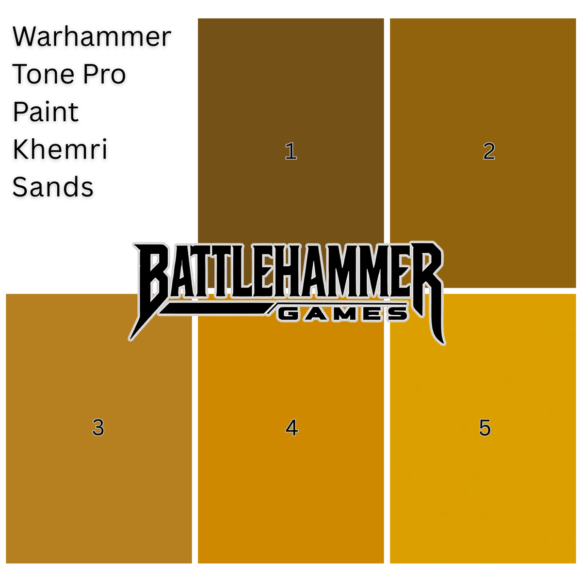 Warhammer Tone Pro Paint Khemri Sands 3 12Ml