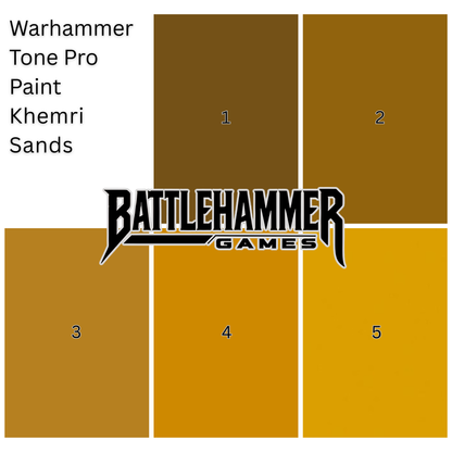 Warhammer Tone Pro Paint Khemri Sands 3 12Ml