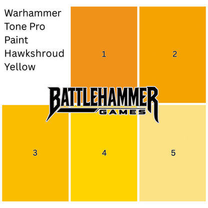 Warhammer Tone Pro Paint Hawkshroud Yellow 2 12Ml