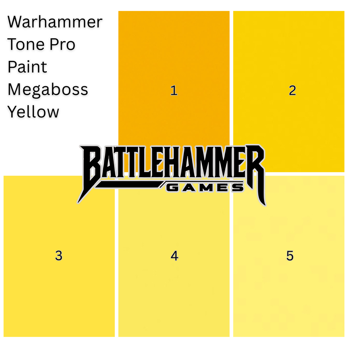 Warhammer Tone Pro Paint Megaboss Yellow 1 12Ml