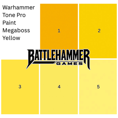 Warhammer Tone Pro Paint Megaboss Yellow 1 12Ml