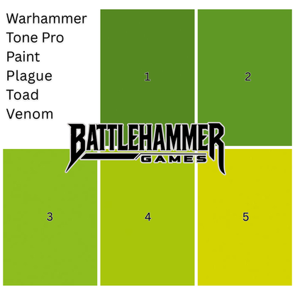 Warhammer Tone Pro Paint Plague Toad Venom 4 12Ml