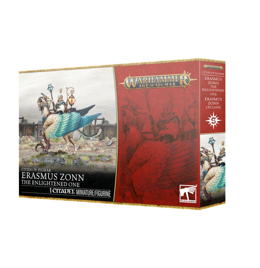 Cities of Sigmar: Erasmus Zonn the Enlightened One PREORDER Aos Age of SIgmar