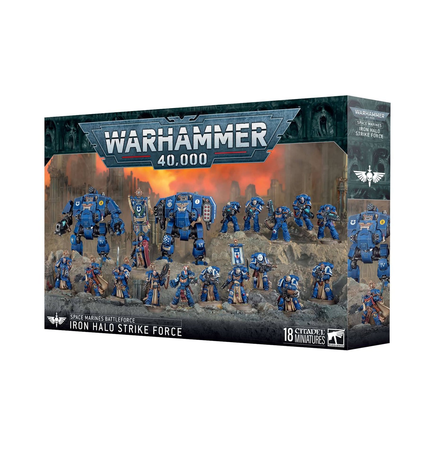 IRON HALO STRIKE FORCE SPACE MARINES CHRISTMAS BATTLEFORCE BOX
