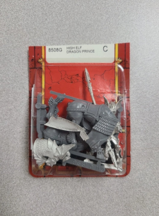 WFB - High Elves High Elf Dragon Prince (8508G) METAL NIB RARE