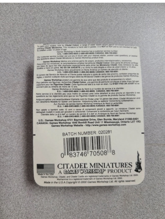 WFB - High Elves High Elf Dragon Prince (8508G) METAL NIB RARE