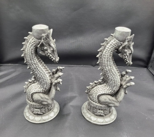 Myths & Legends Dragon Summit Collection Candleholders