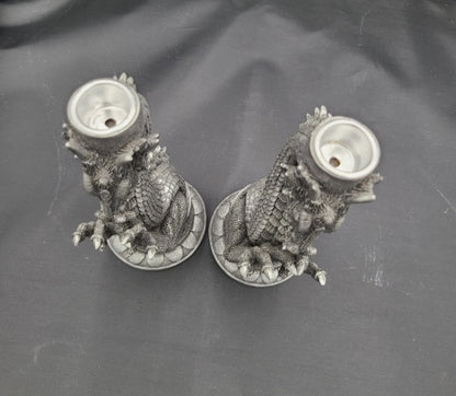 Myths & Legends Dragon Summit Collection Candleholders