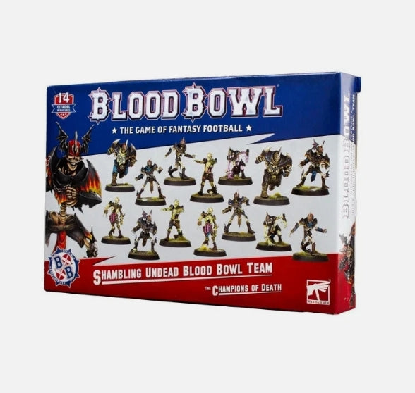 Blood Bowl Shambling Undead Team Champions of Death