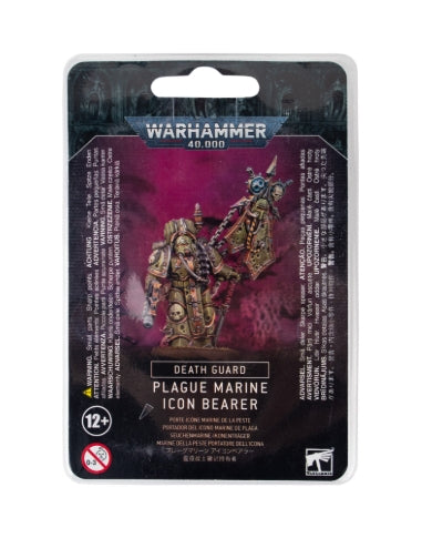 Death Guard Plague Marine Icon Bearer