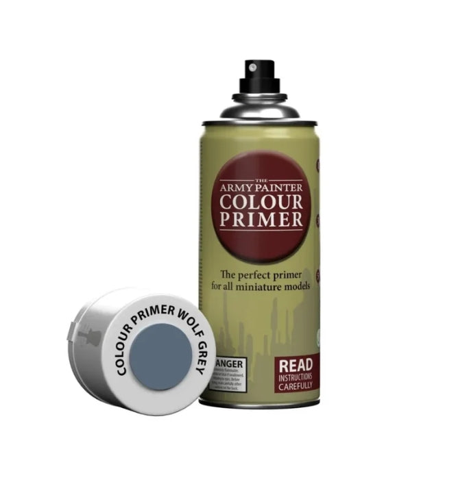 Army Painter Colour Primer: Wolf Grey Spray