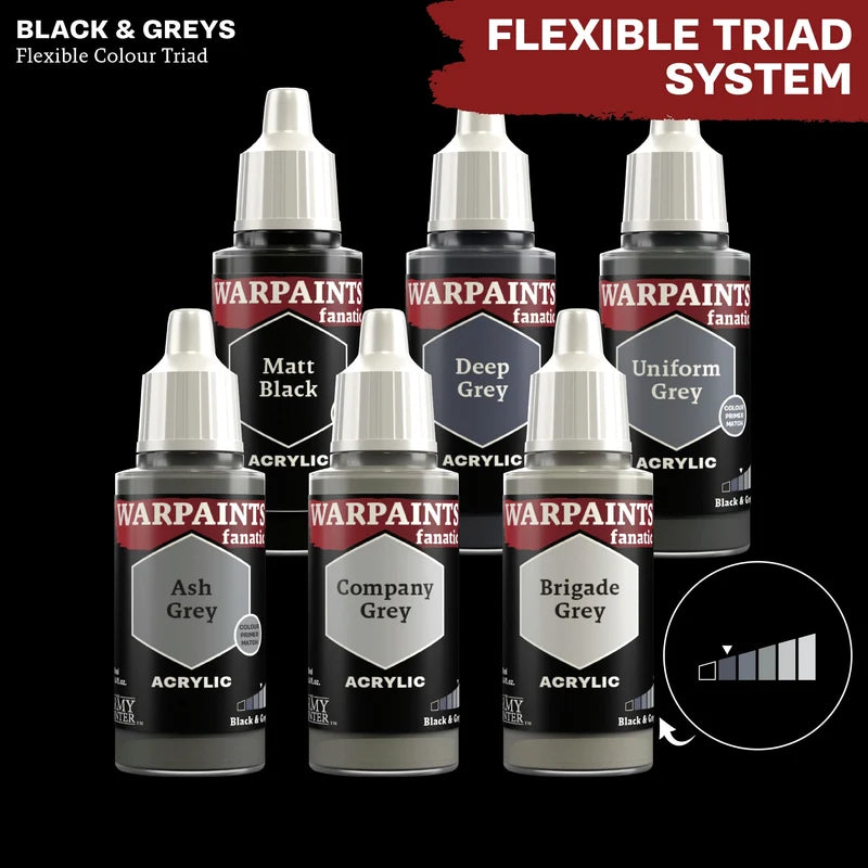 Army Painter Warpaints Fanatic Acrylic Deep Grey