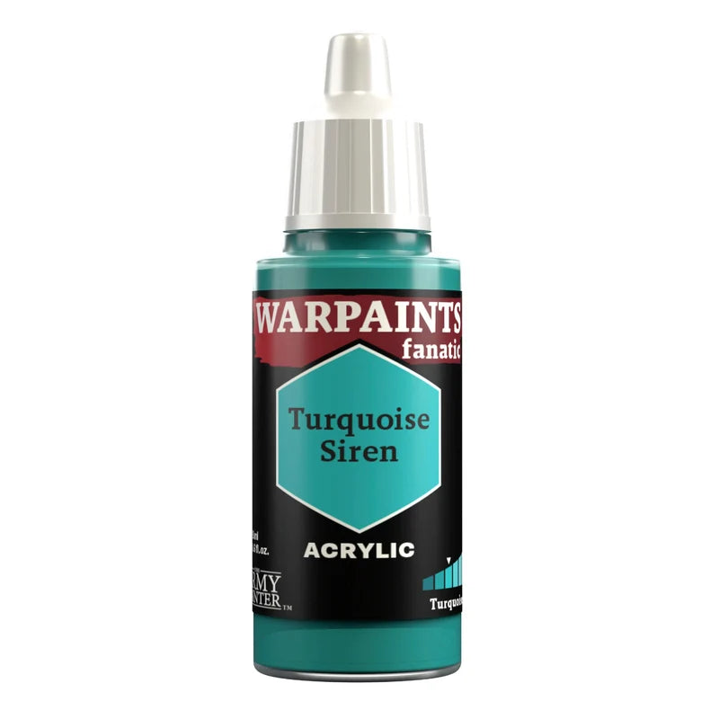 Army Painter Warpaints Fanatic Acrylic Turquoise Siren