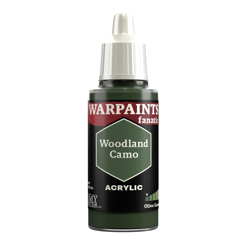 Army Painter Warpaints Fanatic Acrylic Woodland Camo