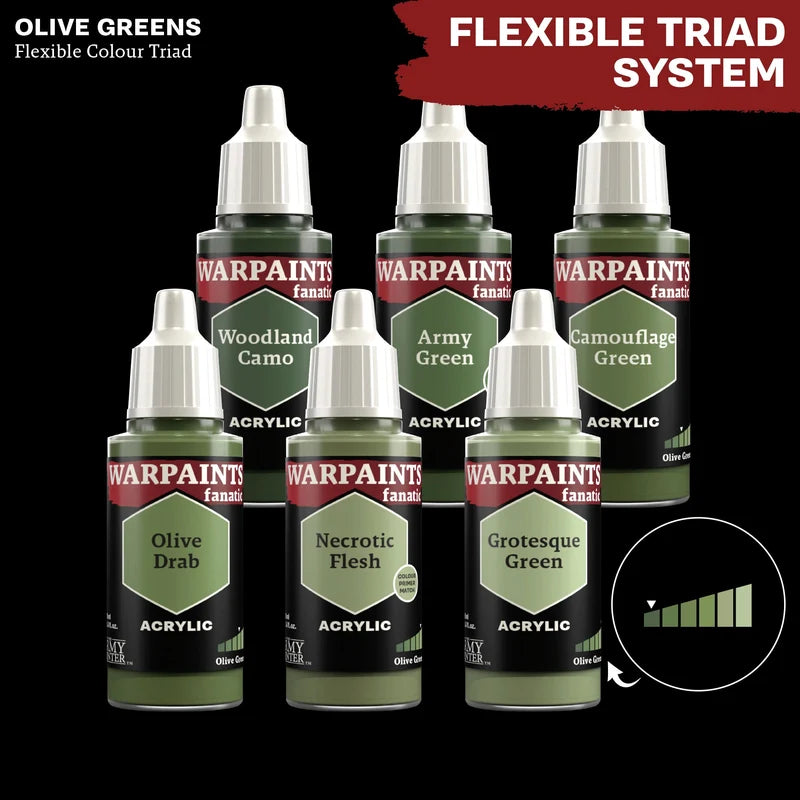 Army Painter Warpaints Fanatic Acrylic Army Green