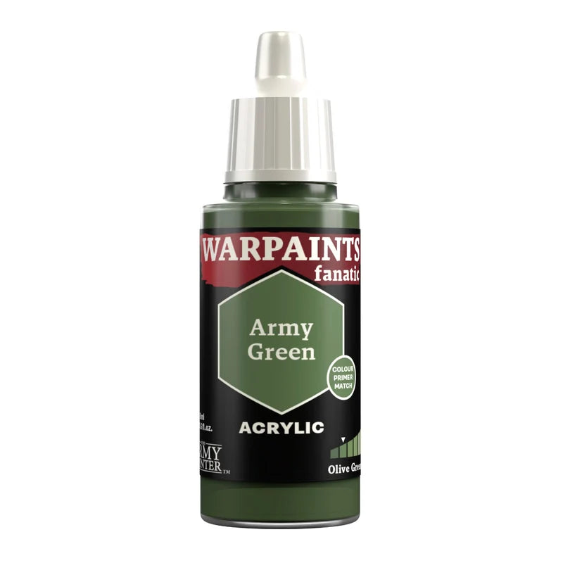 Army Painter Warpaints Fanatic Acrylic Army Green