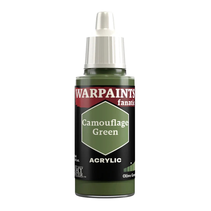 Army Painter Warpaints Fanatic Acrylic Camouflage Green