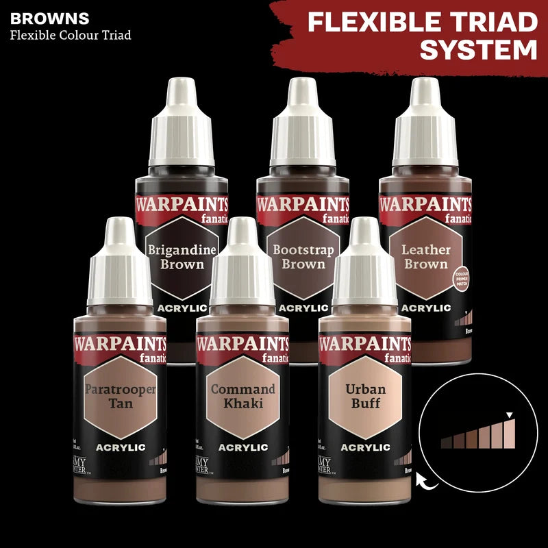 Army Painter Warpaints Fanatic Acrylic Leather Brown