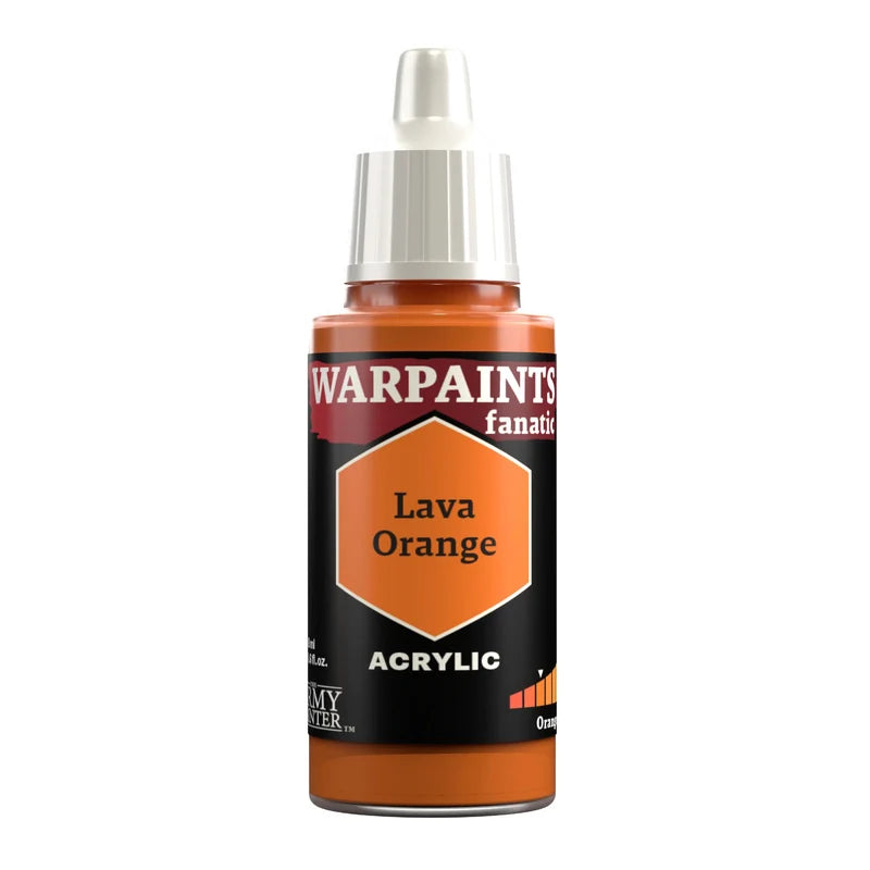 Army Painter Warpaints Fanatic Acrylic Lava Orange
