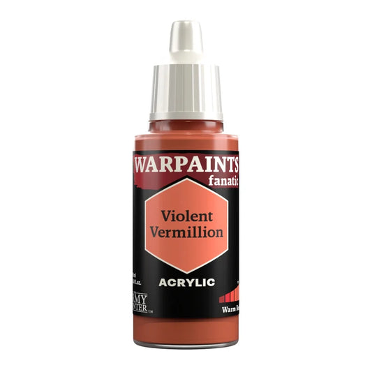 Army Painter Warpaints Fanatic Acrylic Violent Vermilion