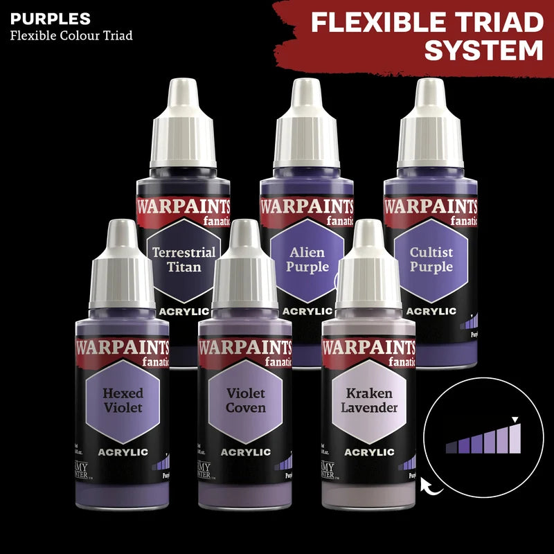 Army Painter Warpaints Fanatic Acrylic Kraken Lavender
