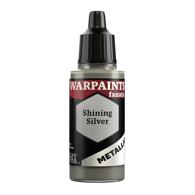 Army Painter Warpaints Fanatic Metallics Shining Silver