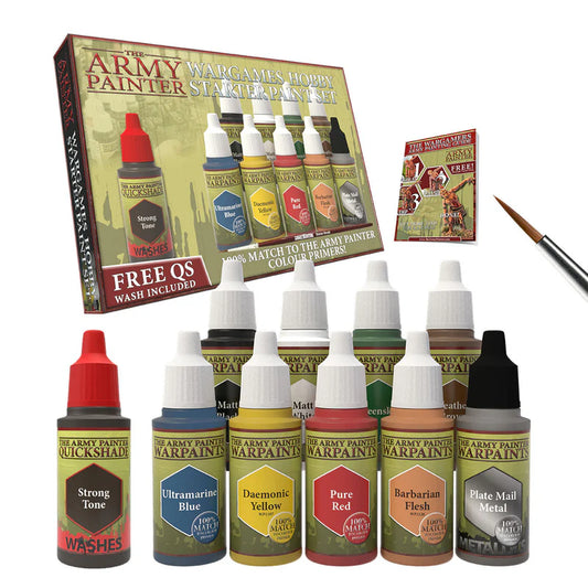 Army Painter Wargames Hobby Starter Paint Warpaints Set