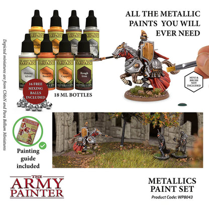 Army Painter Warpaints Metallics Paint Set