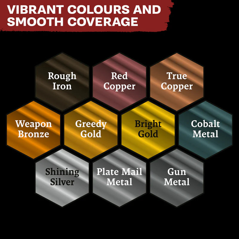 Warpaints Fanatic Metallics Paint Set