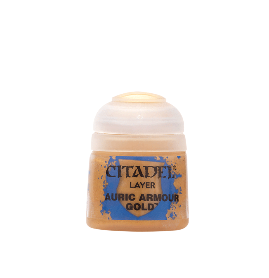 Citadel Colour Paint Layer: Auric Armour Gold (12 ml)
