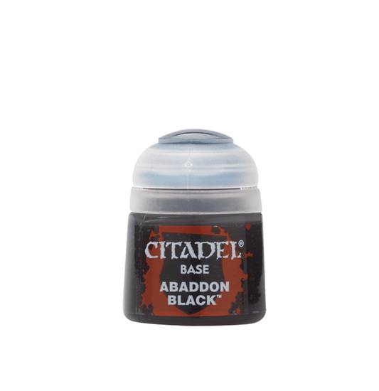 Citadel Colour Paint Base: Abaddon Black (12 ml)