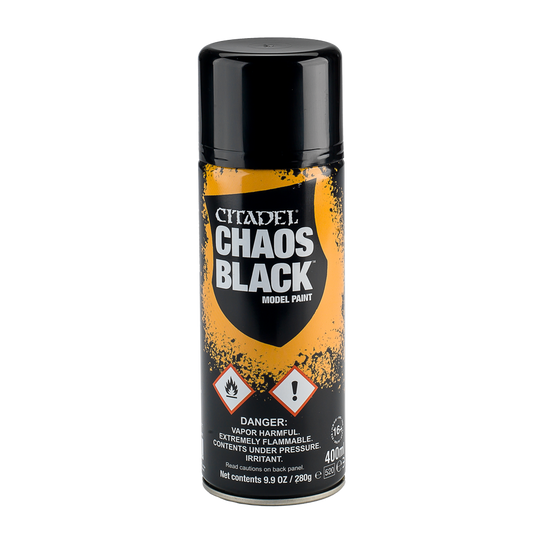 Citadel Clour Paint Spray Chaos Black