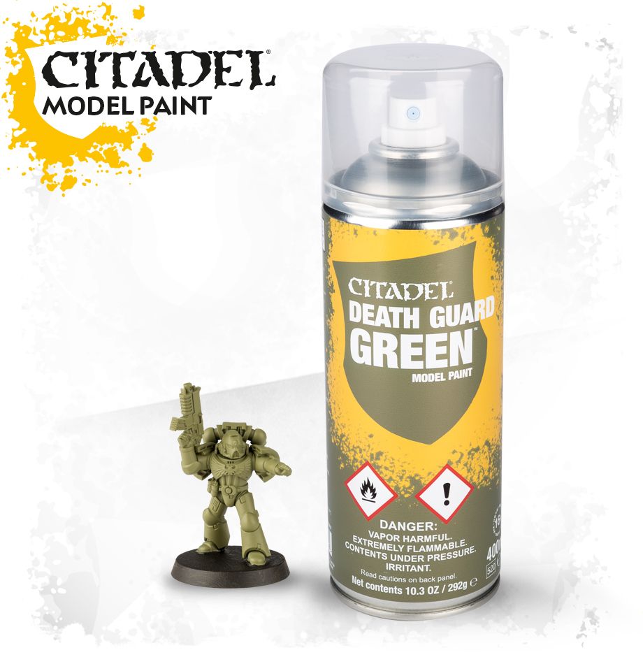 Citadel Clour Paint Spray Death Guard Green
