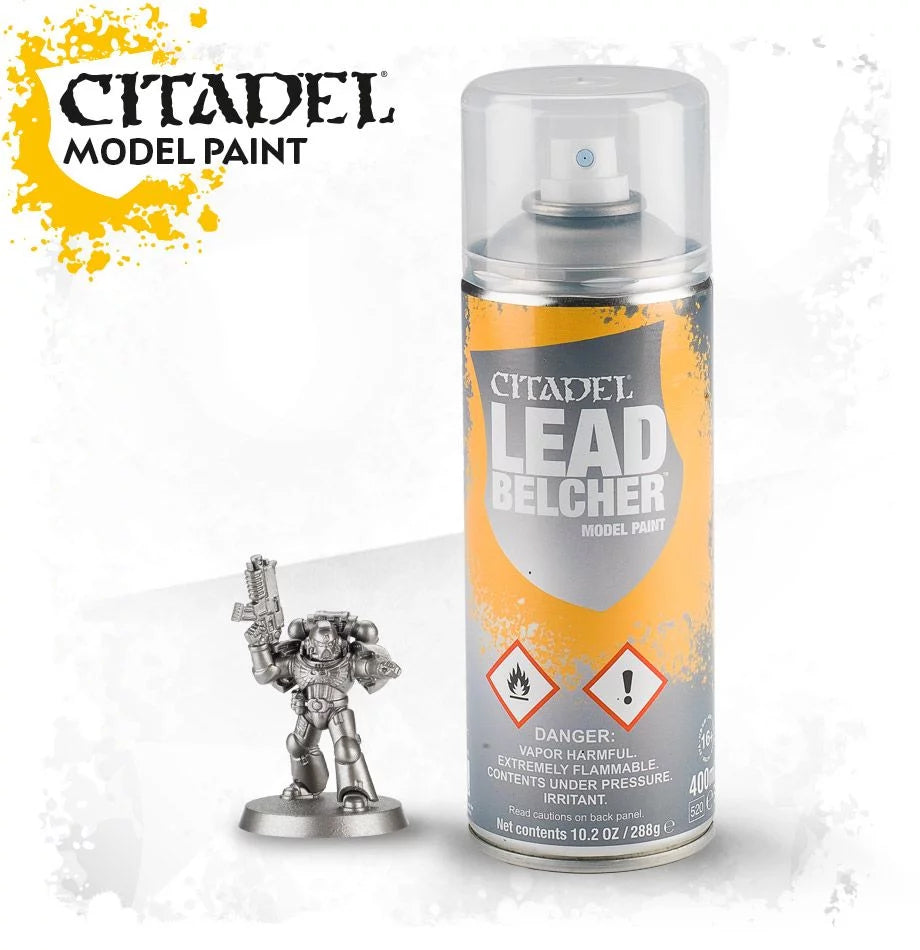 Citadel Clour Paint Spray Leadbelcher