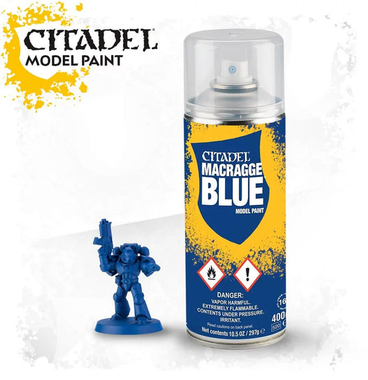 Citadel Clour Paint Spray Macragge Blue
