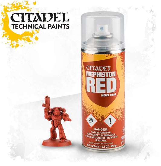 Citadel Clour Paint Spray Mephiston Red