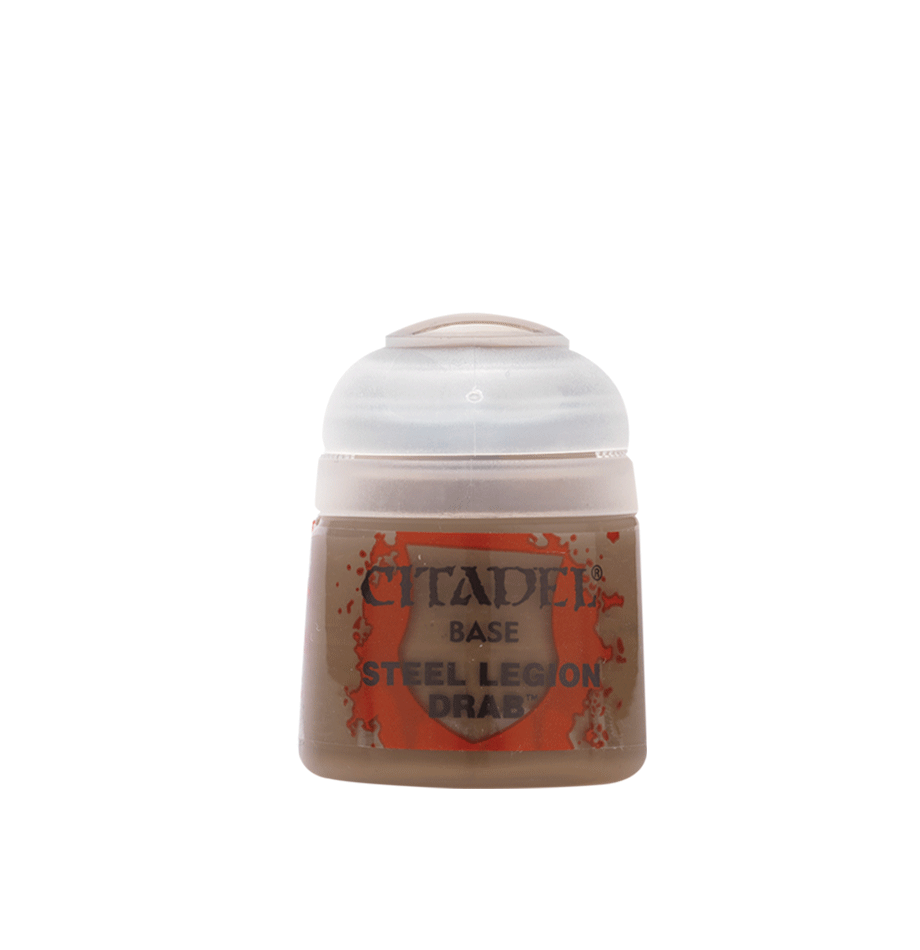 Citadel Colour Paint Base: Steel Legion Drab (12 ml)