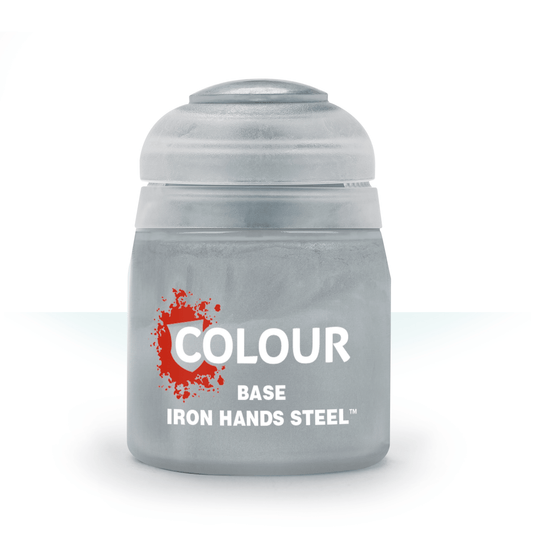 Citadel Colour Paint Base: Iron Hands Steel (12 ml)