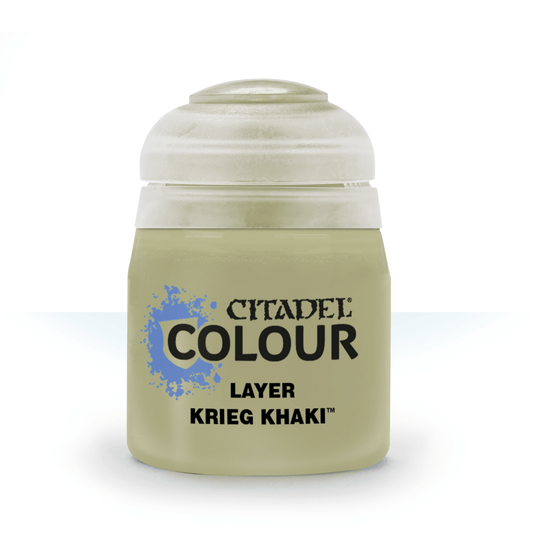 Citadel Colour Paint Layer: Krieg Khaki (12 ml)