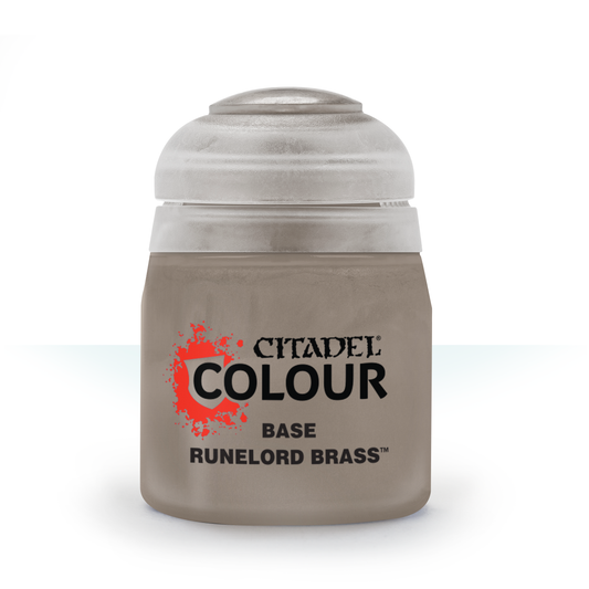 Citadel Colour Paint Base: Runelord Brass (12 ml)