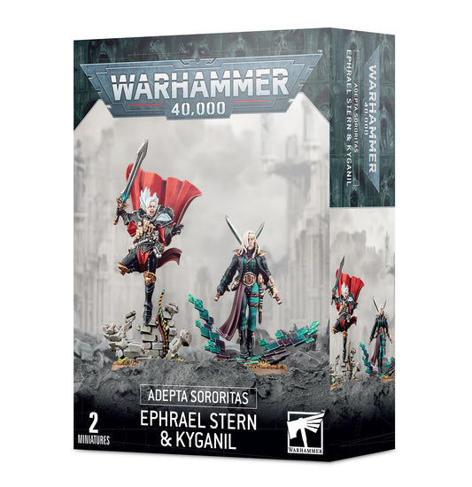 Adepta Sororitas Ephrael Stern and Kyganil