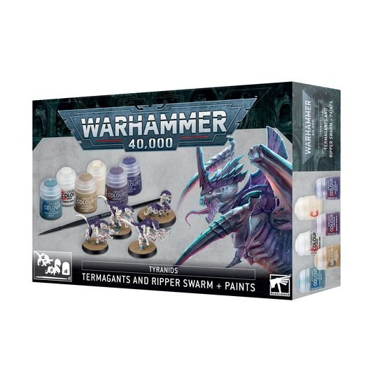 Tyranids Termigants & Ripper Swarm+Paint Set