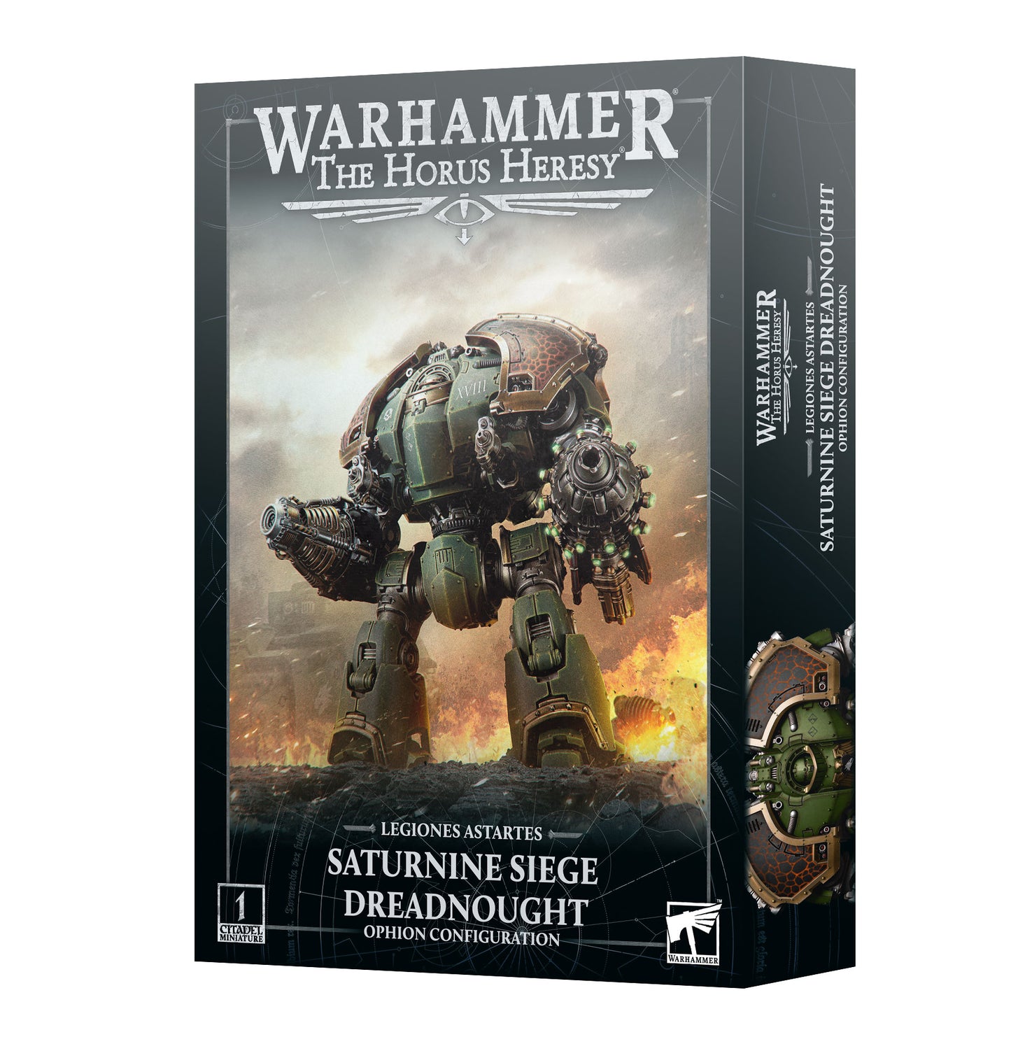 Legiones Astartes Saturnine Siege Dreadnought Ophion Configuration Horus Heresy