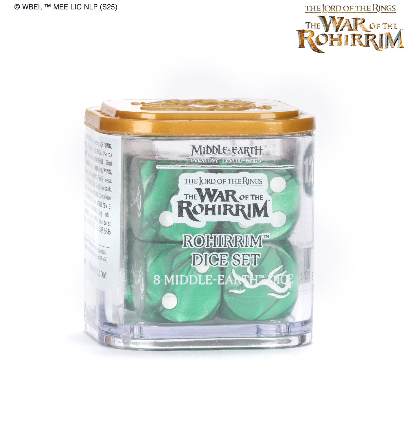 War of the Rohirrim Dice Set Lord of the Rings Middle Earth