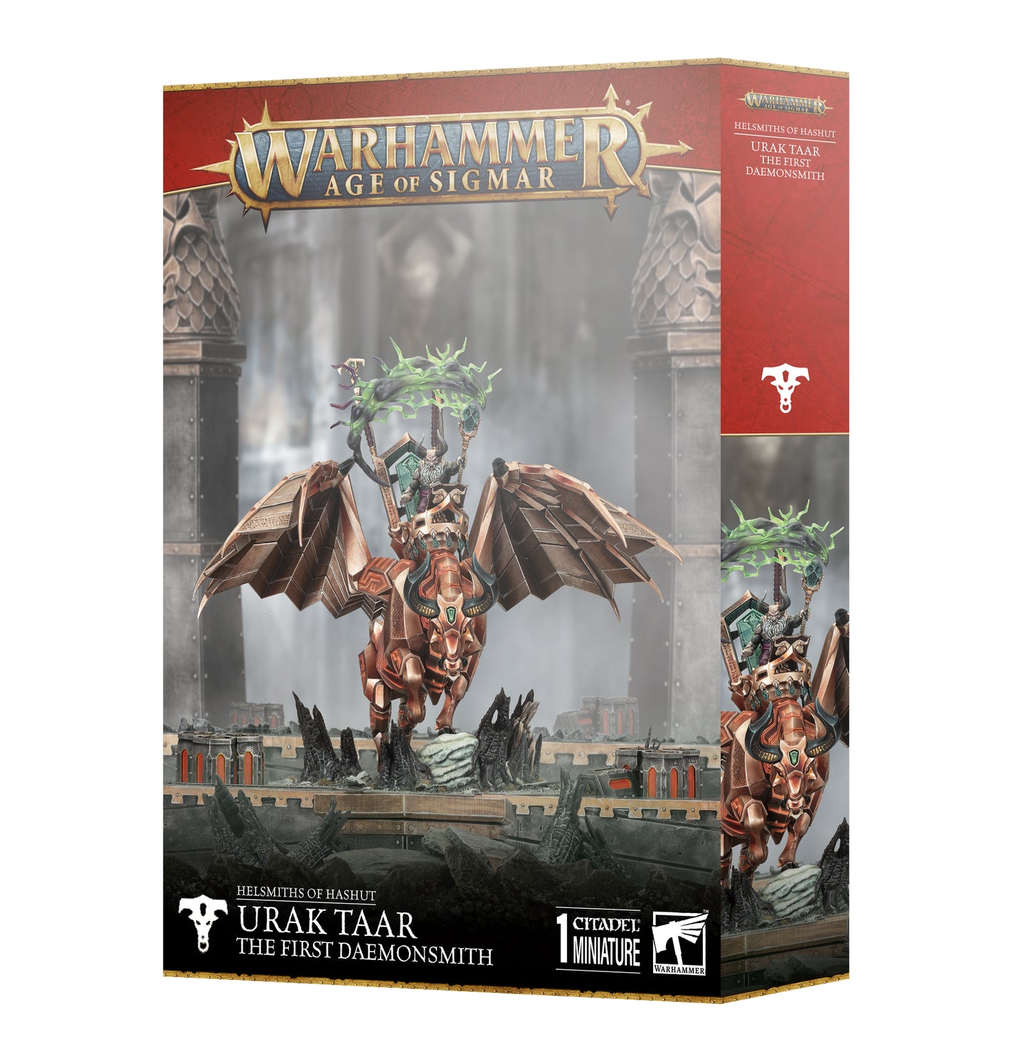 Helsmiths of Hashut Urak Taar the First Daemonsmith Pre-Order Ships 11/1
