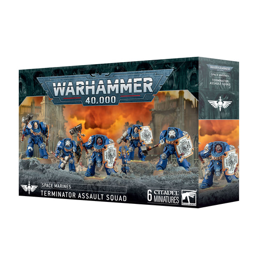Space Marines Terminator Assault Squad 2025 Pre-Order Ships 12/6