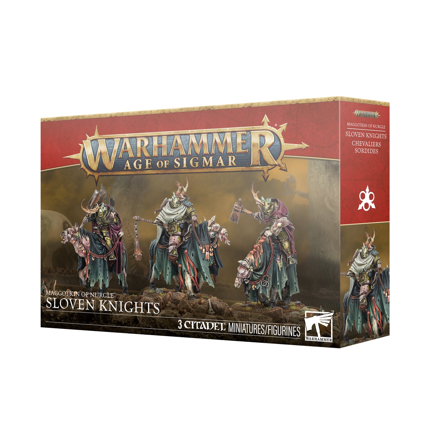 Maggotkin of Nurgle Sloven Knights