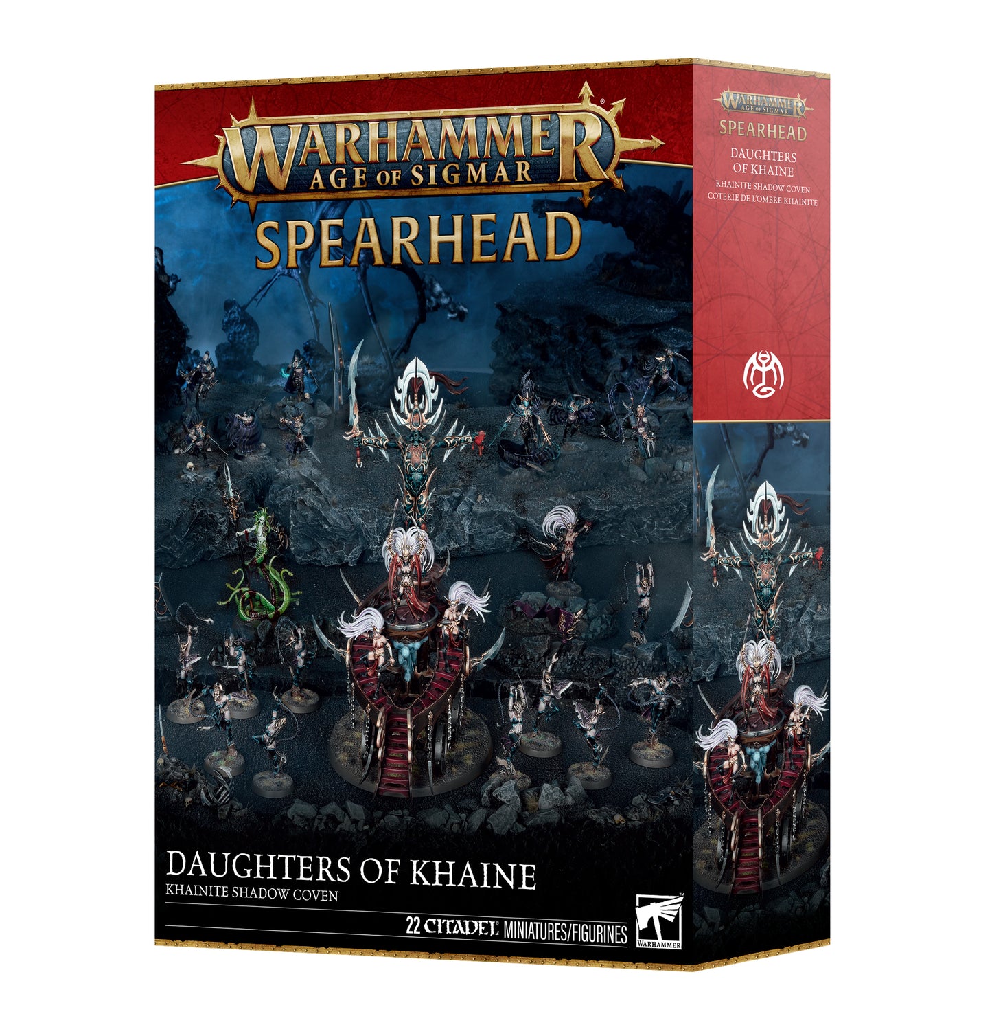 Daughters of Khaine Spearhead Khainite Shadow Coven Pre-order ships 4/11