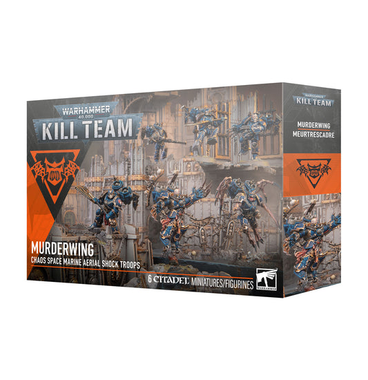 Kill Team Murderwing Chaos Space Marine Aerial Shock Troops Pre-Order Ships 5/23