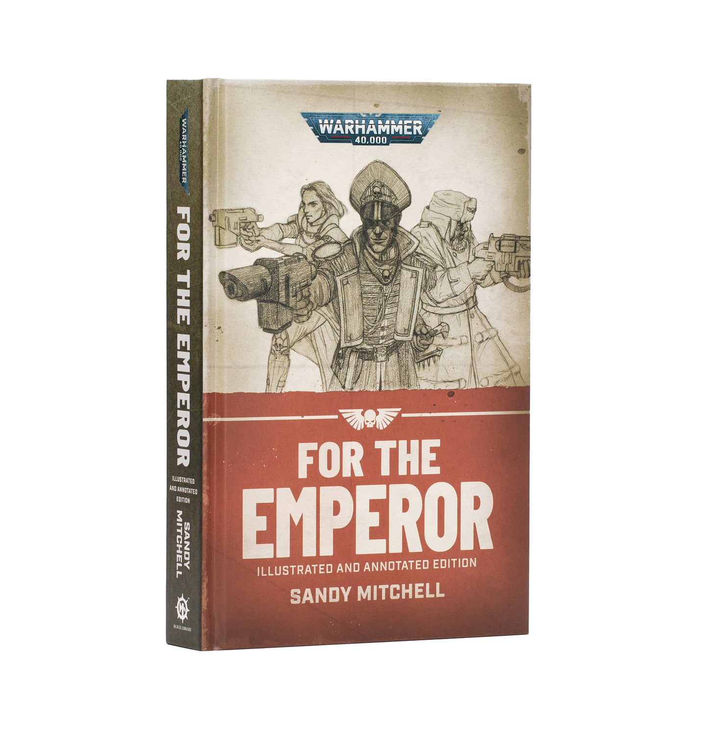 Black Library For The Emperor Illustrated and Annotated Pre-Order Ships 7/11